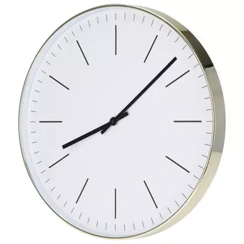 часы настенные KOOPMAN 500х500х45мм белый в ассортименте полипропилен
