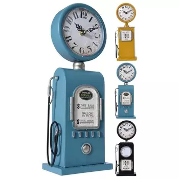 часы настольные KOOPMAN БЕНЗОКОЛОНКА 130X75X335мм в ассортименте металл