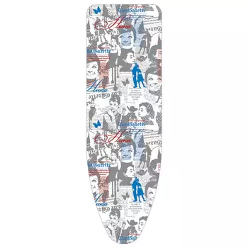 чехол для гладильной доски NIKA ЧПА 130х48см хлопок, тефлон, поролон в ассортименте