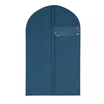 чехол для одежды HANDY HOME Аквамарин 100x60см с окошком спанбонд синий