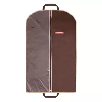 чехол для одежды HAUSMANN 60х100см полипропилен коричневый