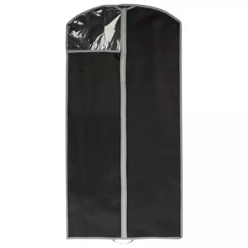 чехол для платьев и костюмов РЫЖИЙ КОТ Black 120х60см спанбонд, ПВХ черный