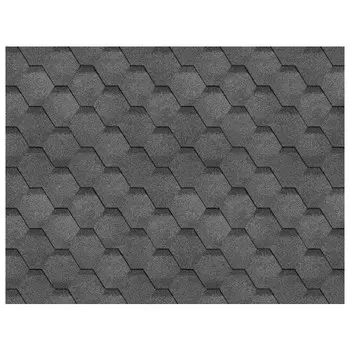 черепица гибкая ТЕХНОНИКОЛЬ Финская Соната 3м.кв. серая