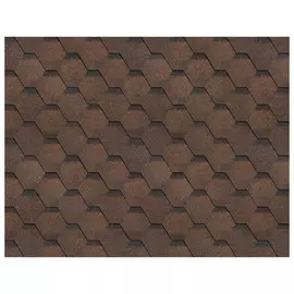 черепица гибкая ТЕХНОНИКОЛЬ Финская Соната 3м.кв. коричневая