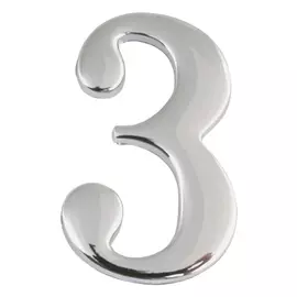 цифра-3 самокл APECS ЦАМ хром