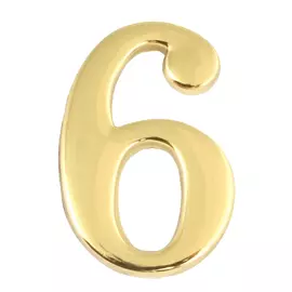 цифра-6 самокл APECS ЦАМ золото