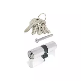 цилиндр ключевой 60мм 30+30 никель