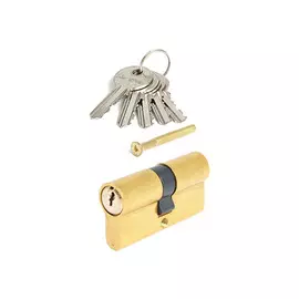 цилиндр ключевой 60мм 30+30 золото