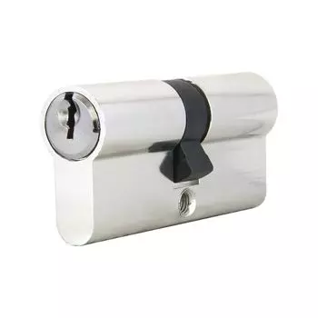 цилиндр ключевой AJAX ax100 70мм 35х35 хром