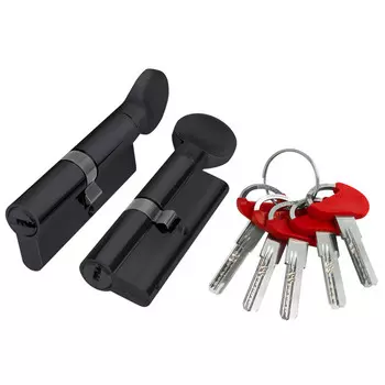 цилиндр ключевой Fuaro Lock d-pro502 60мм 30х30 черный вертушка
