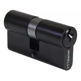 цилиндр ключевой MORELLI 60мм 30+30 черный