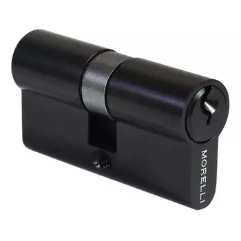 цилиндр ключевой MORELLI 60мм 30+30 черный