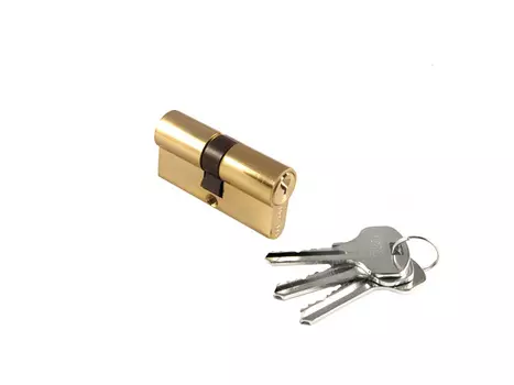 цилиндр ключевой MORELLI 60мм 30+30 золото