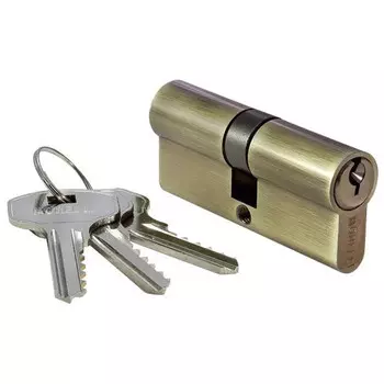 цилиндр ключевой MORELLI 70мм 35+35 бронза