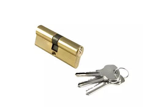 цилиндр ключевой MORELLI 70мм 35+35 золото