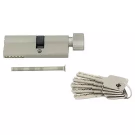 цилиндр ключевой PALLADIUM 80мм 45х35 никель вертушка