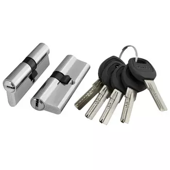 цилиндр ключевой Punto Lock a200 100мм 50х50 никель