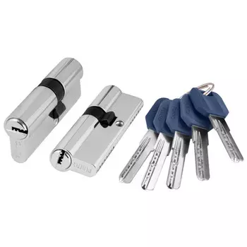 цилиндр ключевой Punto Lock z400 70мм 30х40 хром