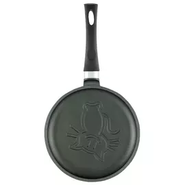 cковорода блинная НМП Кот 22см антипр.покр. литой алюм.