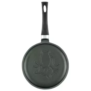 cковорода блинная НМП Кот 22см антипр.покр. литой алюм.