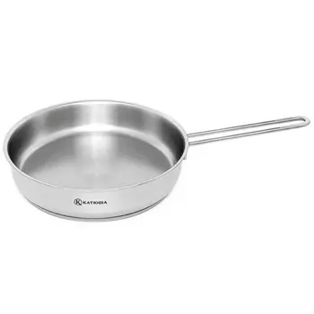 cковорода КАТЮША Марта 24см нержавеющая сталь, индукция