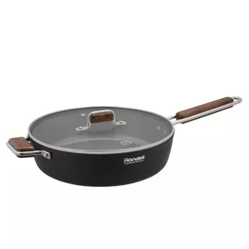 cотейник RONDELL Fjord 28см антипригарный, кованый алюминий, индукция