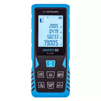 дальномер лазерный INSTRUMAX SNIPER 80 PLUS 80м