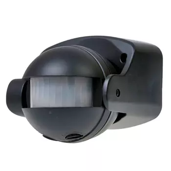 датчик движения 110 черный IP44 наружная проводка