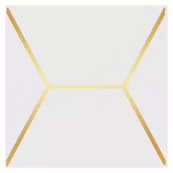 декор настенный 15х15 Витраж белый