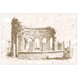 декор настенный 20х30 ПАЛЬМИРА D, бежевый