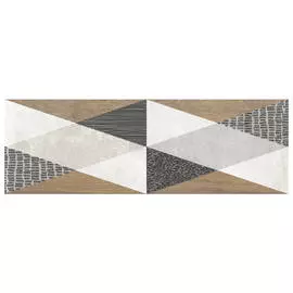 декор настенный 20х60 Стен серый