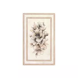 декор настенный 25х40 ЭЛЕГИЯ, цветы