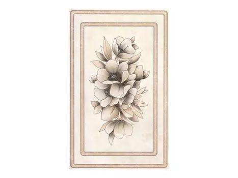 декор настенный 25х40 ЭЛЕГИЯ, цветы