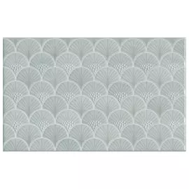 декор настенный 25x40 СИЯНИЕ, голубой