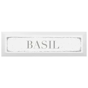 декор настенный 28,5х8,5 ГАММА Basil, зеленый