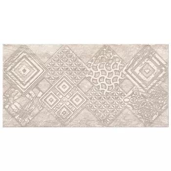 декор настенный 31,5х63 Ascoli Grey Geo светло-серый