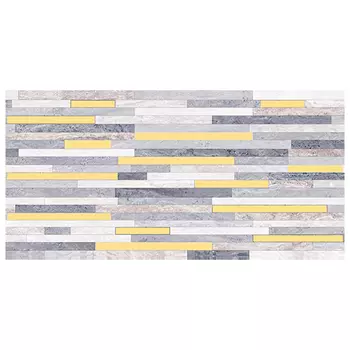 декор настенный LAPARET MAGNA 20х40 серый