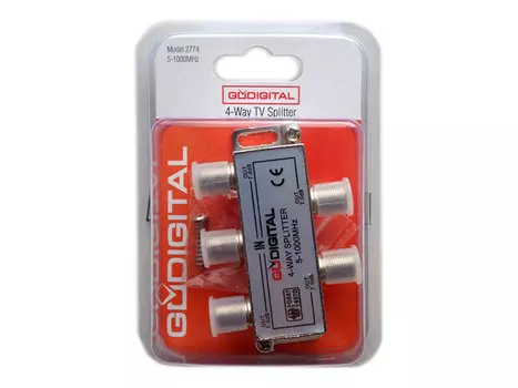 делитель ТВ GODIGITAL 2774 на 4 телевизора