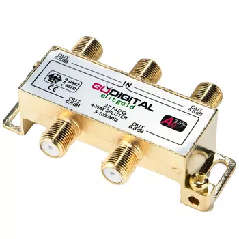 делитель ТВ GODIGITAL 2774EG ElitGold на 4 телевизора