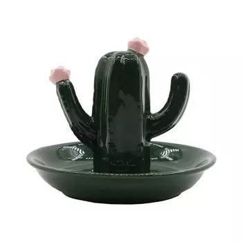 держатель для аксессуаров VITARTA Cactus керамика темно-зеленый