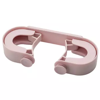 держатель для хоз. инвентаря APOLLO Piatto 2 секции 20х9см пластик