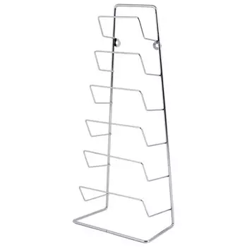 держатель для крышек РЫЖИЙ КОТ 45х18,5х11см хромированный металл