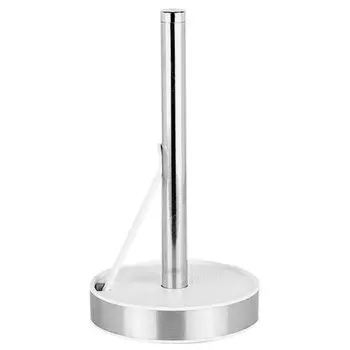 держатель для полотенец PRIMA NOVA Pasifik 16,5х30см с фиксатором металл, пластик белый