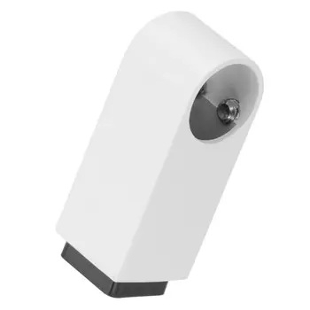 держатель для рейлинга прямой белый матовый