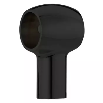 держатель для рейлинга Т-образный черный матовый