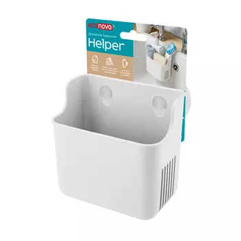 держатель ЭКОНОВА Helper 12,7х9х12,4см подвесной на присосках пластик