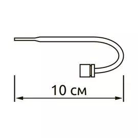 держатель штор ARTTEX 20мм хром, арт.Штород. 012.581