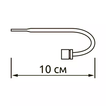 держатель штор ARTTEX 20мм хром, арт.Штород. 012.581