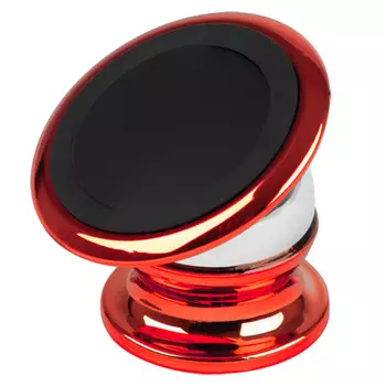 держатель телефона магнитный ENERGY EM-003 на приборную панель красный