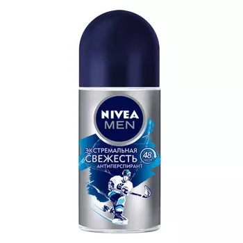 дезодорант NIVEA Men Экстремальная свежесть ролик 50мл мужской